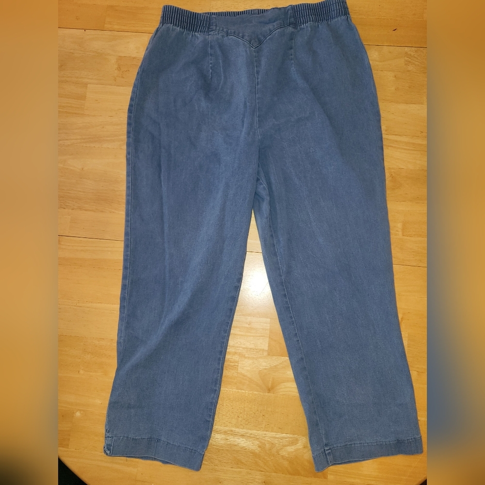 Women's Blue Casual Pants